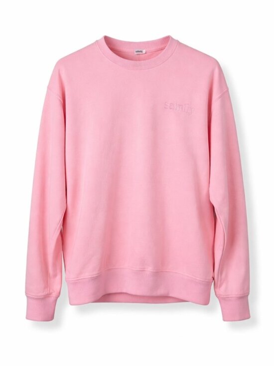 Saintly Tops - Saintly Wine Pink Sinner Saint Long Sleeve Cotton Sweatshirt size XL Loungewear